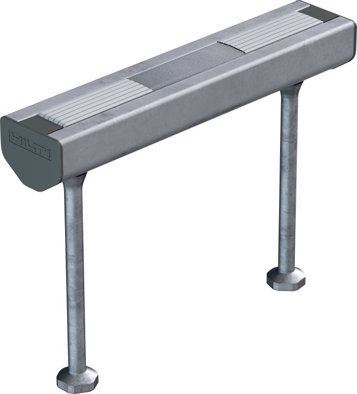 Standard HAC-V Anchor channel Cast-in anchor channels with upgraded load capacity and multiple embedment depths for economical fastening of curtain wall façades