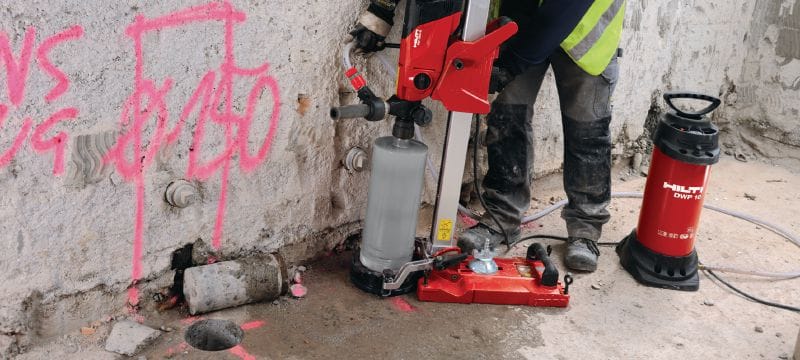 P-U abrasive core bit (BI) Standard 430 mm length core bit for coring in all types of concrete – for all tools (incl. Hilti BI quick-release connection end) Applications 1