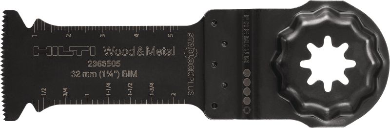 Multitool plunge cut blades Plunge cut blade attachments for the oscillating multitool, available in HCS, BiM and carbide blades for plunge cuts in wood, hardwood or metal