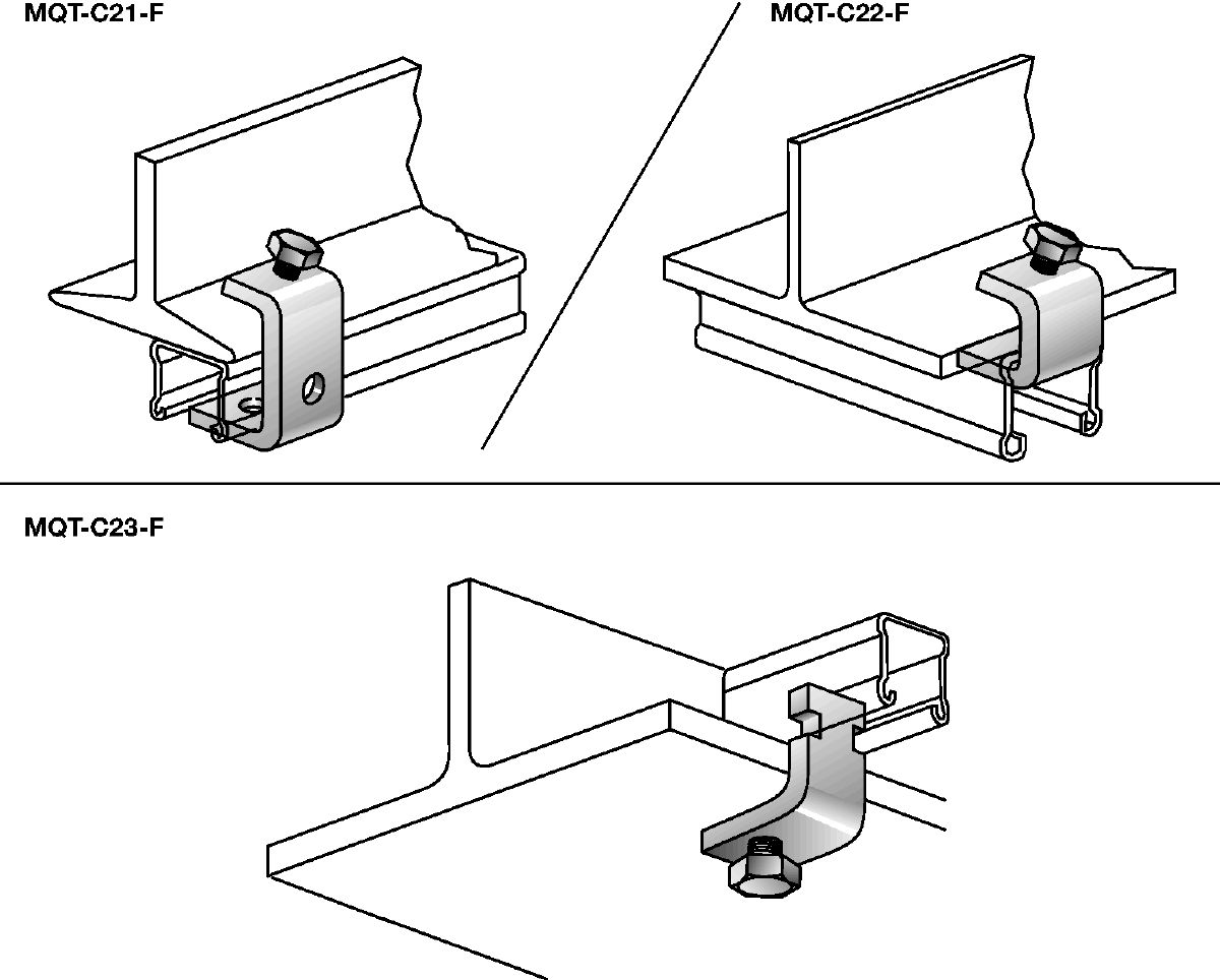 Mqt C F Beam Clamp System Connectors And Interfaces Hilti Singapore