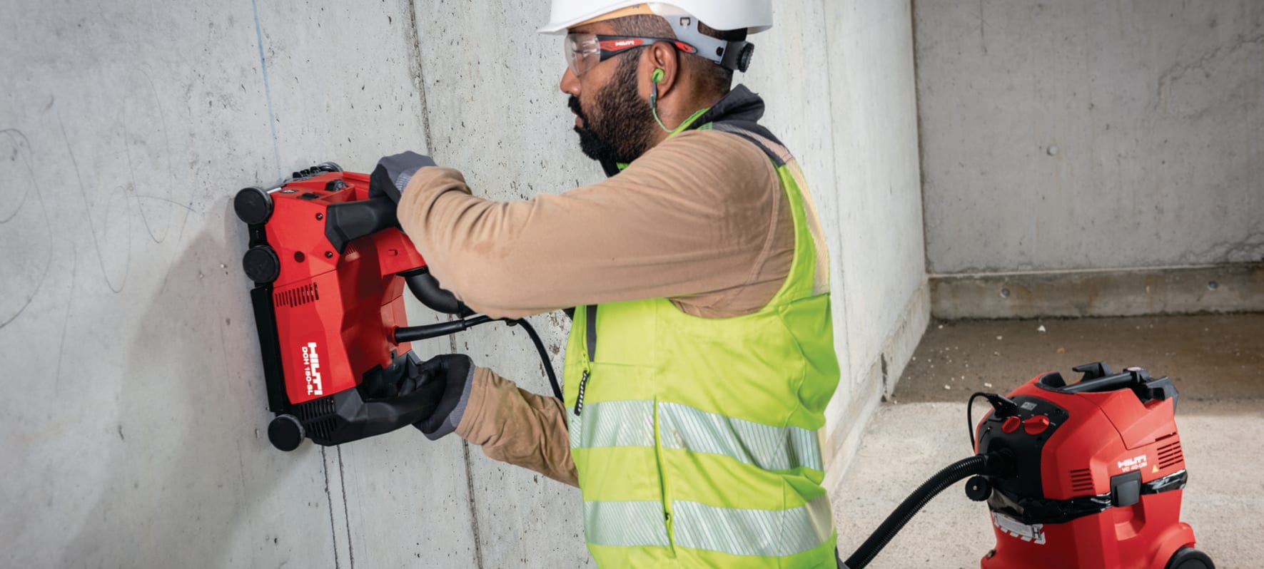 Hilti wall outlet cutting machine