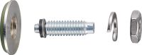 S-BT-ER HC HL Threaded stud Threaded screw-in stud (stainless steel, metric thread) for electrical connections on steel in mildly corrosive environments, recommended maximal cross section of connected cable 120 mm² / AWG 4.0